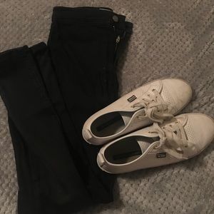 Black topshop skinny jeans